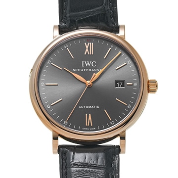 IWC ポートフィノ オートマティック IW356511 グレー メンズ 時計 【中古】【wristwatch】