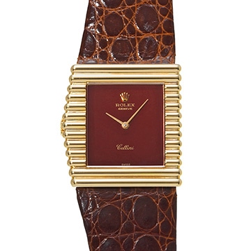 ロレックス チェリーニ キングマイダス 4015 レッド メンズ 時計 【中古】【wristwatch】