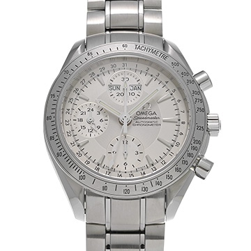 オメガ スピードマスター トリプルカレンダー 3221.30 シルバー メンズ 時計 【中古】【wristwatch】