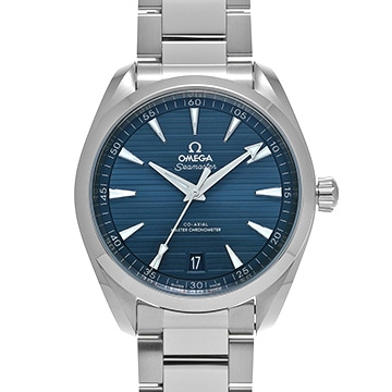オメガ シーマスター アクアテラ コーアクシャル 220.10.41.21.03.004 ブルー メンズ 時計 【中古】【wristwatch】