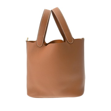 エルメス ピコタンロック MM ゴールド トリヨンクレマンス レディース バッグ 【未使用】【bag】