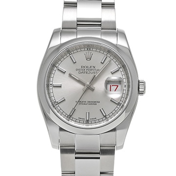 ロレックス デイトジャスト 116200 シルバー メンズ 時計 【中古】【wristwatch】