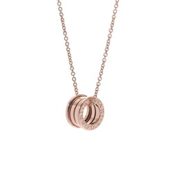 ブルガリ B.ZERO1ネックレス ゴールド K18ピンクゴールド PG レディース ジュエリー 【中古】【jewelry】