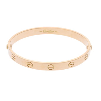 カルティエ ラブブレスレット #17 旧型 ゴールド K18イエローゴールド YG レディース ジュエリー 【中古】【jewelry】