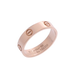 カルティエ ラブリング #65 ゴールド K18ピンクゴールド PG レディース ジュエリー 【中古】【jewelry】