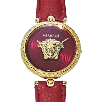 ヴェルサーチ パラッツォ VECQ004 レッド レディース 時計 【中古】【wristwatch】