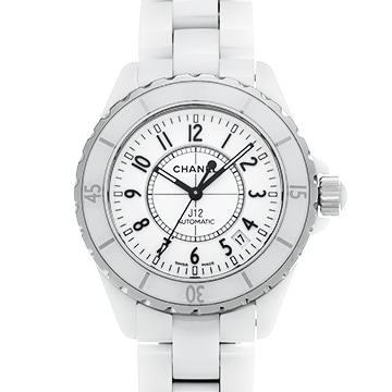 シャネル J12 38MM H0970 ホワイト メンズ 時計 【中古】【wristwatch】