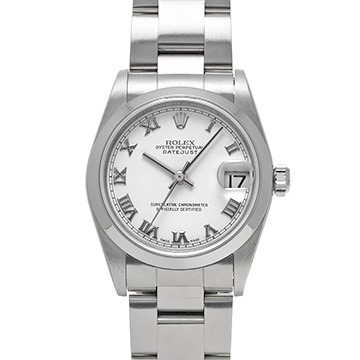 ロレックス デイトジャスト 78240 ホワイト ユニセックス 時計 【中古】【wristwatch】