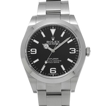 ロレックス エクスプローラー 214270 ブラック メンズ 時計 【中古】【wristwatch】