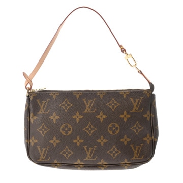 ルイ ヴィトン モノグラム ポシェット アクセソワール ブラウン M51980 モノグラムキャンバス レディース 【中古】【bag】
