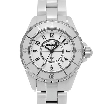 シャネル J12 33MM H0968 ホワイト レディース 時計 【中古】【wristwatch】