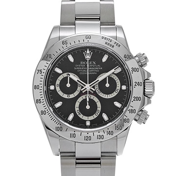 ロレックス コスモグラフ デイトナ 116520 ブラック メンズ 時計 【中古】【wristwatch】