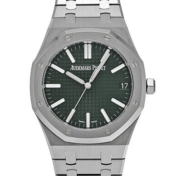 オーデマ ピゲ ロイヤルオーク オートマティック 15510ST.OO.1320ST.09 カーキ メンズ 時計 【中古】【wristwatch】