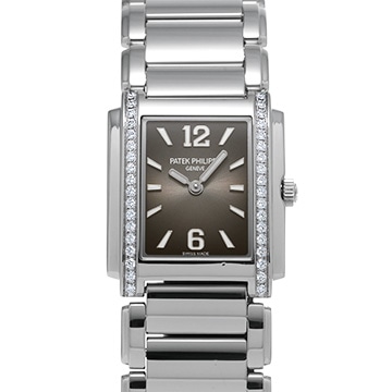パテック フィリップ トゥエンティ-4 4910/1200A-010 グレー・ソレイユ レディース 時計 【中古】【wristwatch】