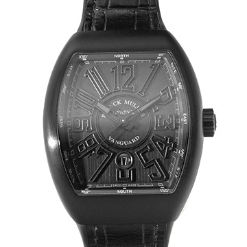 フランクミュラー ヴァンガード  V45SCDTTTNRBRNR ブラック メンズ 時計 【中古】【wristwatch】