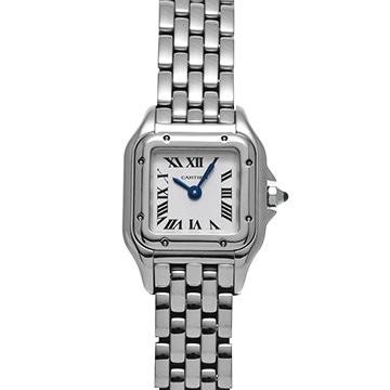 カルティエ パンテール ドゥ カルティエ ミニ WSPN0019 シルバー レディース 時計 【中古】【wristwatch】