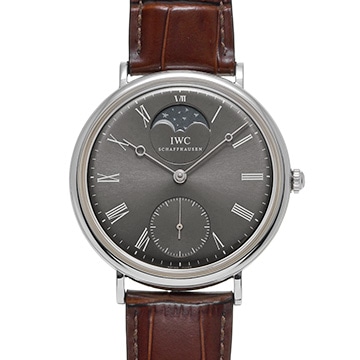 IWC ポートフィノ・ハンドワインド IW544804 ダークグレー メンズ 時計 【中古】【wristwatch】