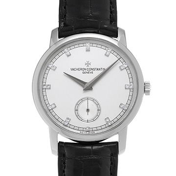 ヴァシュロン コンスタンタン パトリモニー トラディショナル 82172/000G-9605 シルバー/ダイヤモンド メンズ 時計 【中古】【wristwatch】