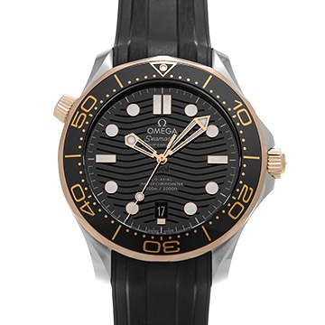 オメガ シーマスター ダイバー300 コーアクシャル マスタークロノメーター 210.22.42.20.01.002 ブラック メンズ 時計 【中古】【wristwatch】