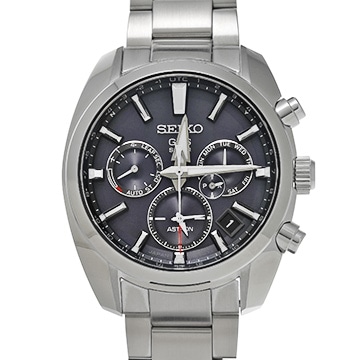 セイコー アストロン 5Xシリーズ デュアルタイム SBXC021 ブラック メンズ 時計 【中古】【wristwatch】