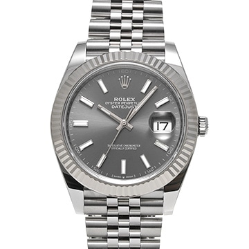 ロレックス デイトジャスト 41 126334 スレート メンズ 時計 【中古】【wristwatch】