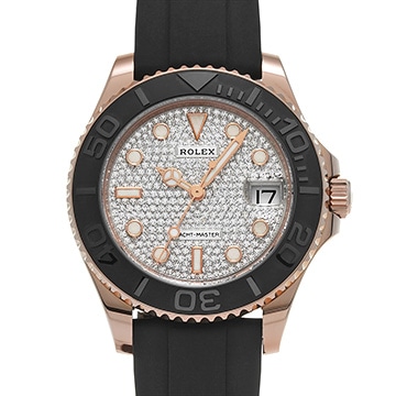 ロレックス ヨットマスター 37 268655 パヴェダイヤモンド ユニセックス 時計 【中古】【wristwatch】