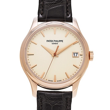 パテック フィリップ カラトラバ 5227R-001 ラック・アイボリー メンズ 時計 【中古】【wristwatch】