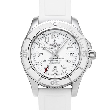 ブライトリング スーパーオーシャン II 42 A17365D2/A766 ホワイト メンズ 時計 【中古】【wristwatch】