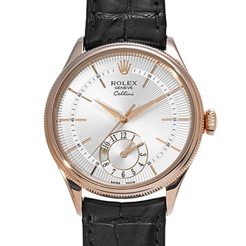 ロレックス チェリーニ デュアルタイム 50525 シルバー メンズ 時計 【中古】【wristwatch】