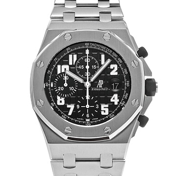 オーデマ ピゲ ロイヤルオーク オフショア クロノグラフ 26170ST.OO.D101CR.03 ブラック メンズ 時計 【中古】【wristwatch】