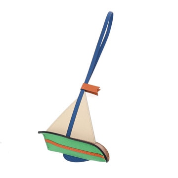 エルメス SAIL 24 ブルーフランス/ナタ/ヴェールコミック/フォーブ ヴォーエプソン/バレニア ユニセックス 【中古】【other】