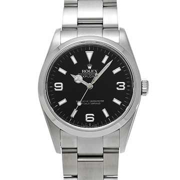 ロレックス エクスプローラー 114270 ブラック メンズ 時計 【中古】【wristwatch】