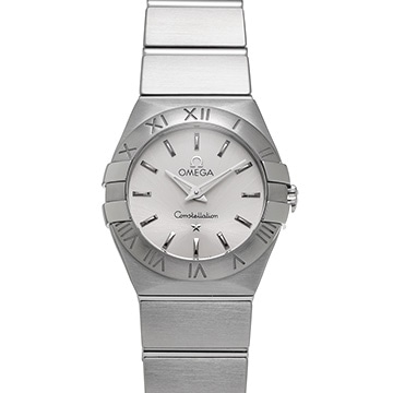 オメガ コンステレーション クォーツ 123.10.24.60.02.001 シルバー レディース 時計 【新品】【wristwatch】