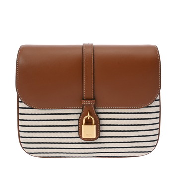 セリーヌ タブー ミディアム タン/ゴールド金具 196582DU1.07AT レザー/キャンバス レディース バッグ 【中古】【bag】