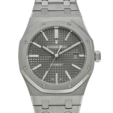 オーデマ ピゲ ロイヤルオーク 15400ST.OO.1220ST.04 グレー メンズ 時計 【中古】【wristwatch】