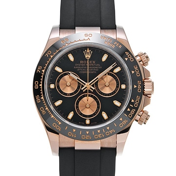 ロレックス コスモグラフ デイトナ 116515LN ブラック/ピンク メンズ 時計 【中古】【wristwatch】