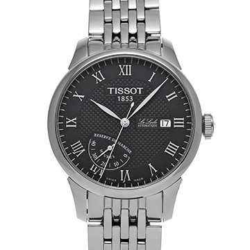 ティソ ルロックル T006.424.11.053.00 ブラック メンズ 時計 【中古】【wristwatch】