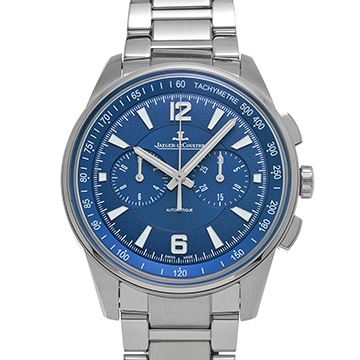 ジャガー ルクルト ポラリス クロノグラフ Q9028480 ブルー メンズ 時計 【中古】【wristwatch】