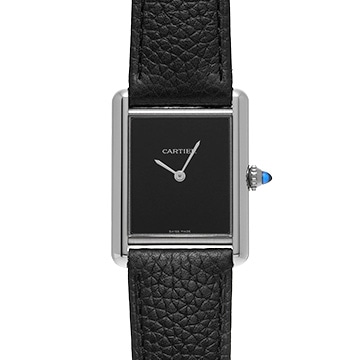カルティエ タンク マスト ドゥ カルティエ LM WSTA0072 ブラックラッカー メンズ 時計 【中古】【wristwatch】