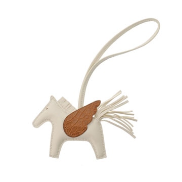 エルメス ロデオ PM ペガサス タッチ ゴールド/クレ アニョーミロ/アリゲーターマット ユニセックス 【中古】【other】