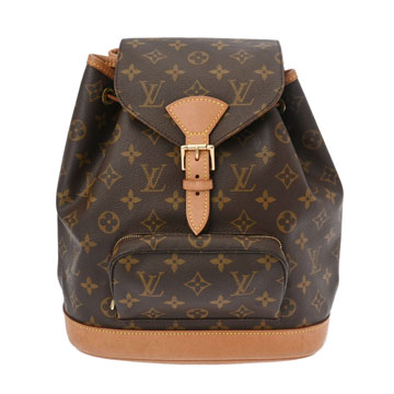 ルイ ヴィトン モノグラム モンスリ MM ブラウン M51136 モノグラムキャンバス レディース バッグ 【中古】【bag】