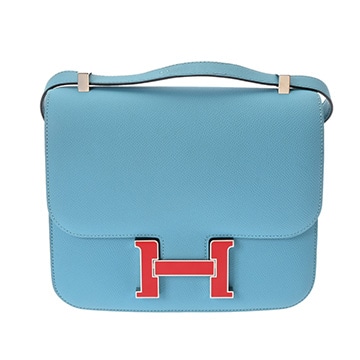 エルメス コンスタンス 24 ブルーノール ヴォーエプソン レディース バッグ 【中古】【bag】