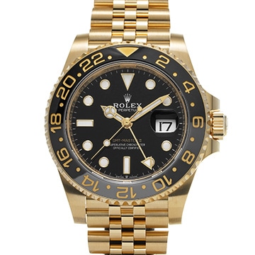 ロレックス GMTマスターII 126718GRNR ブラック メンズ 時計 【中古】【wristwatch】
