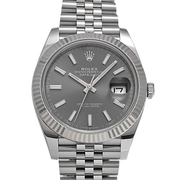 ロレックス デイトジャスト 41 126334 スレート メンズ 時計 【中古】【wristwatch】