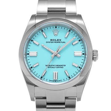 ロレックス オイスターパーペチュアル 36 126000 ターコイズブルー メンズ 時計 【新品】【wristwatch】
