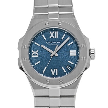 ショパール アルパイン イーグル ラージ 298600-3001 ブルー メンズ 時計 【中古】【wristwatch】