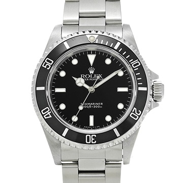 ロレックス サブマリーナ 14060 ブラック メンズ 時計 【中古】【wristwatch】