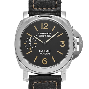 パネライ プレヴァンドーム ルミノール サブマーシブル スライテック 5218-205A ブラック メンズ 時計 【中古】【wristwatch】