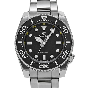 グランドセイコー スポーツコレクション クォーツ タフGS SBGX335 ブラック メンズ 時計 【中古】【wristwatch】