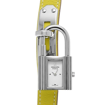 エルメス ケリーウォッチ KE1.210a シルバー レディース 時計 【中古】【wristwatch】